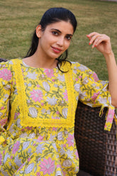 Sunshine Bloom Short Dress